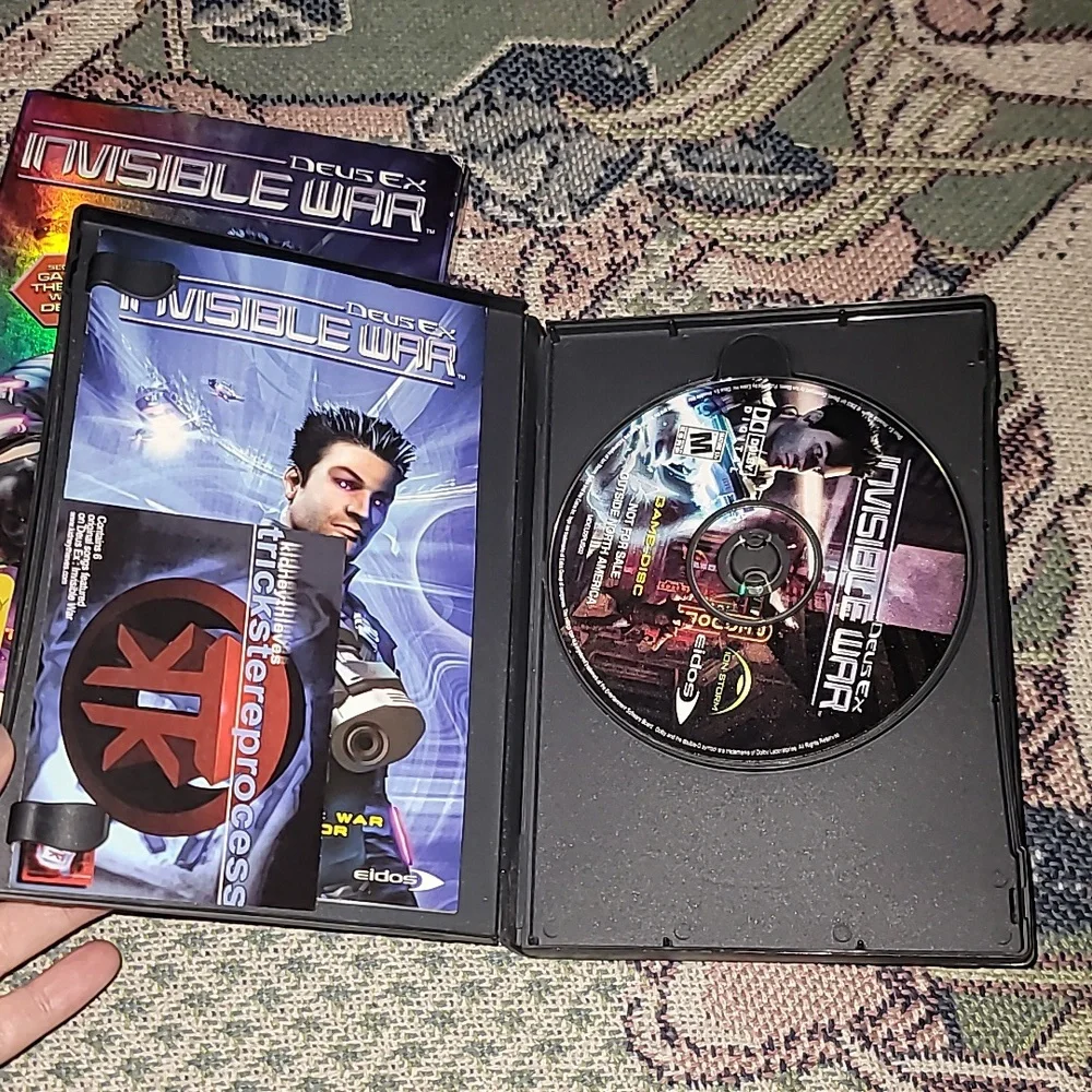 Deusex Invisible War PC CD Rom rated mature Action Play 🔫